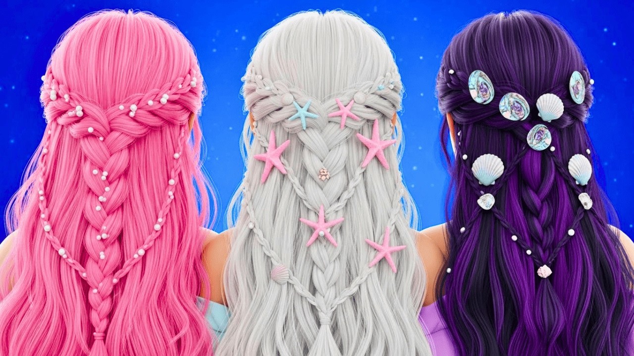 From PINK and BLACK to MERMAID Magic! Mermaid MAKEOVER KIT Saves
