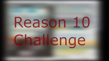 Propellerhead Reason 10 Challenge