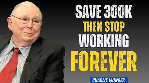 Charlie Munger: The $300K Rule That Destroys Every Complex Wealth Strategy