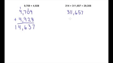 1.3a Adding Whole Numbers 2