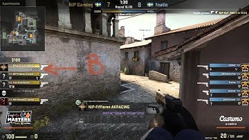 NiP vs Fnatic on de_inferno @ Fragbite Masters S3 (CS:GO NiP vs FNC) Game 3