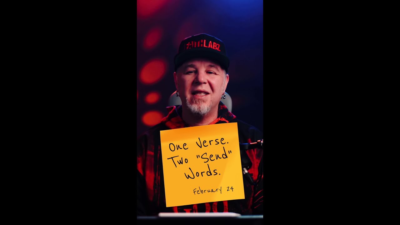 One Verse. Two "Send" Words. Why Jesus Switched.