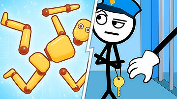 Ragdoll Break vs Thief Puzzle 🤸🧩 Max Levels Walkthrough Update Gameplay | Android iOS Q21T1
