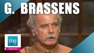 Georges Brassens "Les Trompettes de la renommée" | Archive INA chords