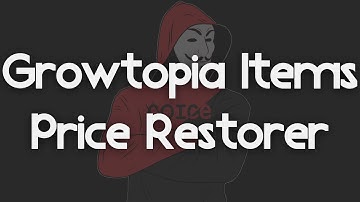 Growtopia Items database Restorer