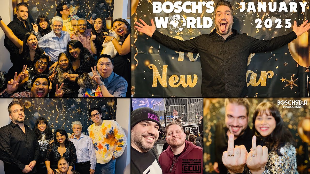 Bosch’s WorldJanuary 2025 The People VS GCW & HAPPY NEW