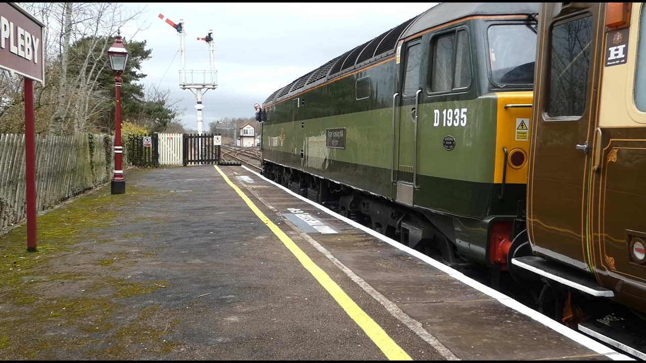 The Settle and Carlisle Circular at a Damp Grey Appleby   21.02.26