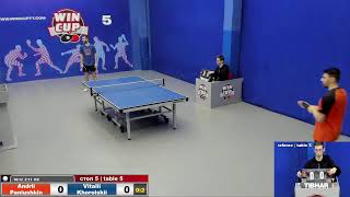 15:30 Панюшкин Андрей 0-3 Хорольский Виталий cтол 5  ЮГ-4  01.05.22