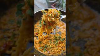 Cheesy Masala Maggi🌶️💥| Easy & Quick Creamy Recipe 🍜#shorts #maggi #viralvideo #shortsfeed