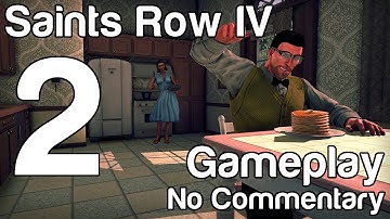 Saints Row 4 - Walkthrough Gameplay Part 2 - Hail to the Chief - Main Quest (1080p no commentary)