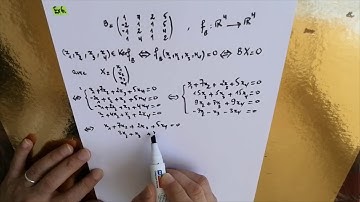 Algèbre 2, matrice d