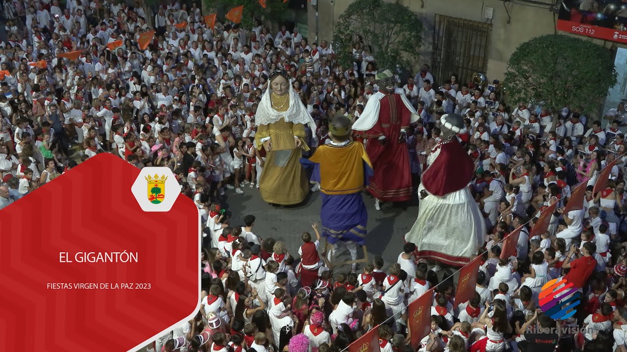 Fiestas Virgen de la Paz EL GIGANTÓN Cintruénigo 2023