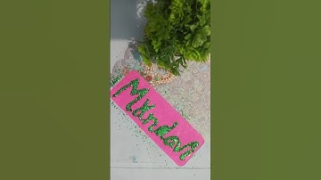 Comment name you want ⁉️Name art for subscribers#nameartgallery #shorts #nameart #glitternameart