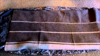 wool blanket  bivy kit  overview