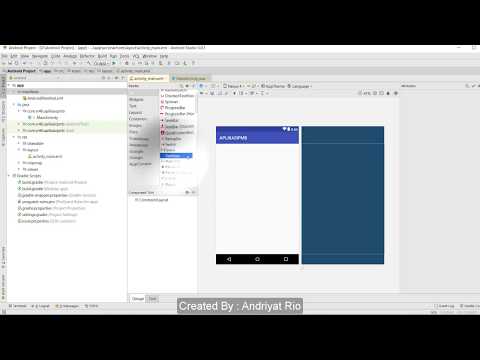 Introduction of the Android Studio P1 Constraint Layout Interface