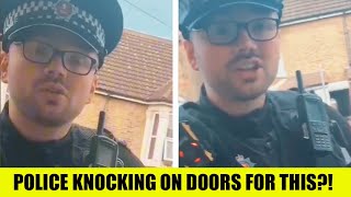 INSANE POLICE STATE: Brits Now QUESTIONED Just For Being NEAR Migrant Hotels?!