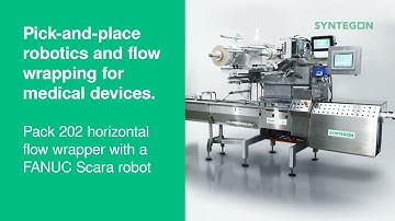 Doboy Pack 202 Flow Wrapper: Medical Test Device Packaging