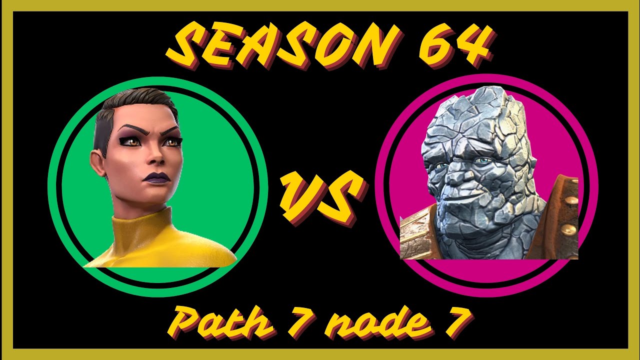 MCOC AW • Negasonic vs Korg • Path 7 node 7