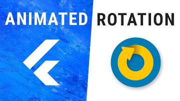 Flutter AnimatedRotation Widget