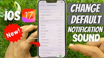 How to Change Default Notification Sound and Haptics on iPhone (iOS 17.2)