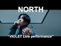 NORTH - VIOLET(Live performance from "ANDRWTR")
