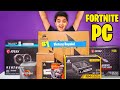 Building PC For The First Time, Then Surprising My Little Brother With A Custom Fortnite Gaming PC