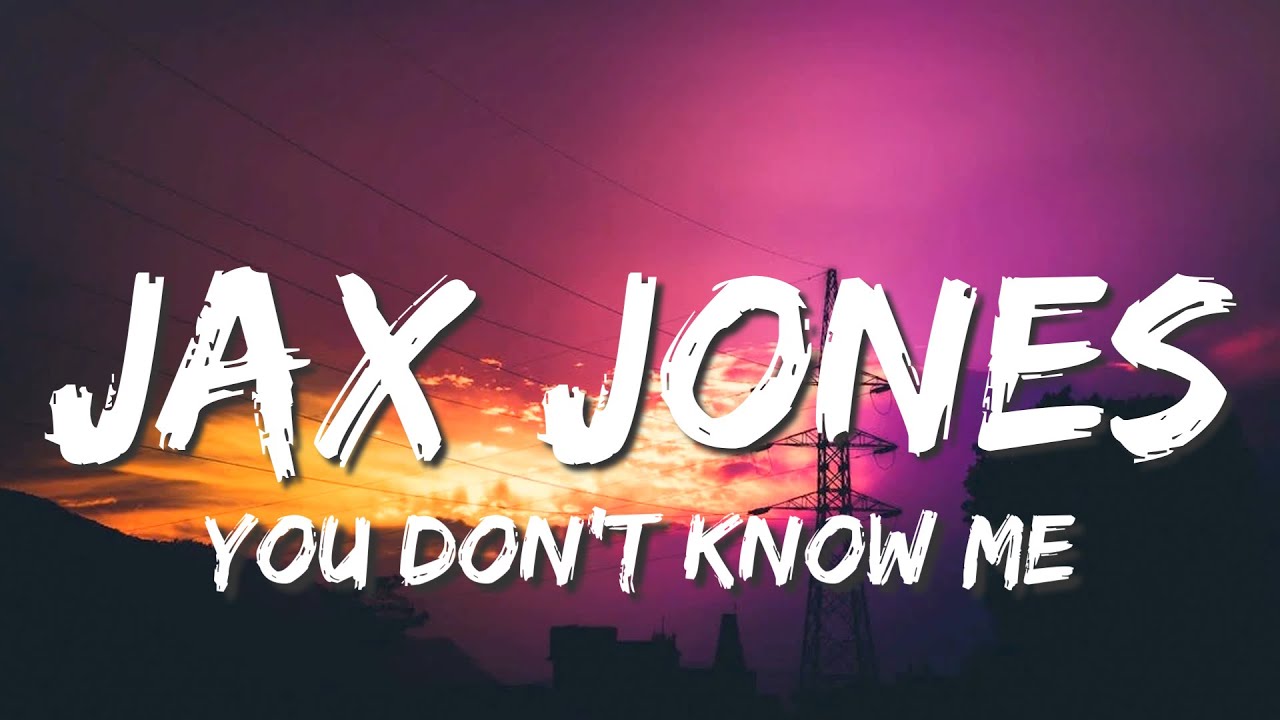 Jax Jones - You Don't Know Me (Lyrics) ft. RAYE 