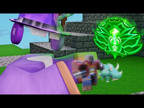 DINO TAMER DESTROYS EMERALD RANK Lobbies.. ( Roblox Bedwars )