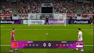 PES 2020 | Turkey vs Serbia | Penalty Shootout | Calhanoglu, Mitrovic | Gameplay PC