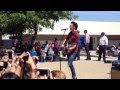 Drake Bell - I Found A Way Live at Clovis West High School