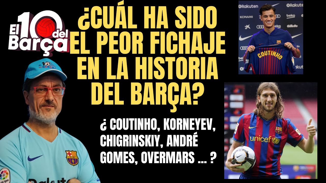 ¿EL PEOR FICHAJE EN LA HISTORIA DEL BARÇA? ¿ROMERITO, BOGARDE, CHIGRINSKY, ANDRÉ GOMES, ARDA TURÁN?