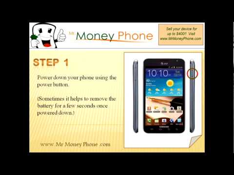 HARD RESET Samsung Galaxy S Note SGH-i717 (external) Master Reset (RESTORE to FACTORY) sell your phone for cash