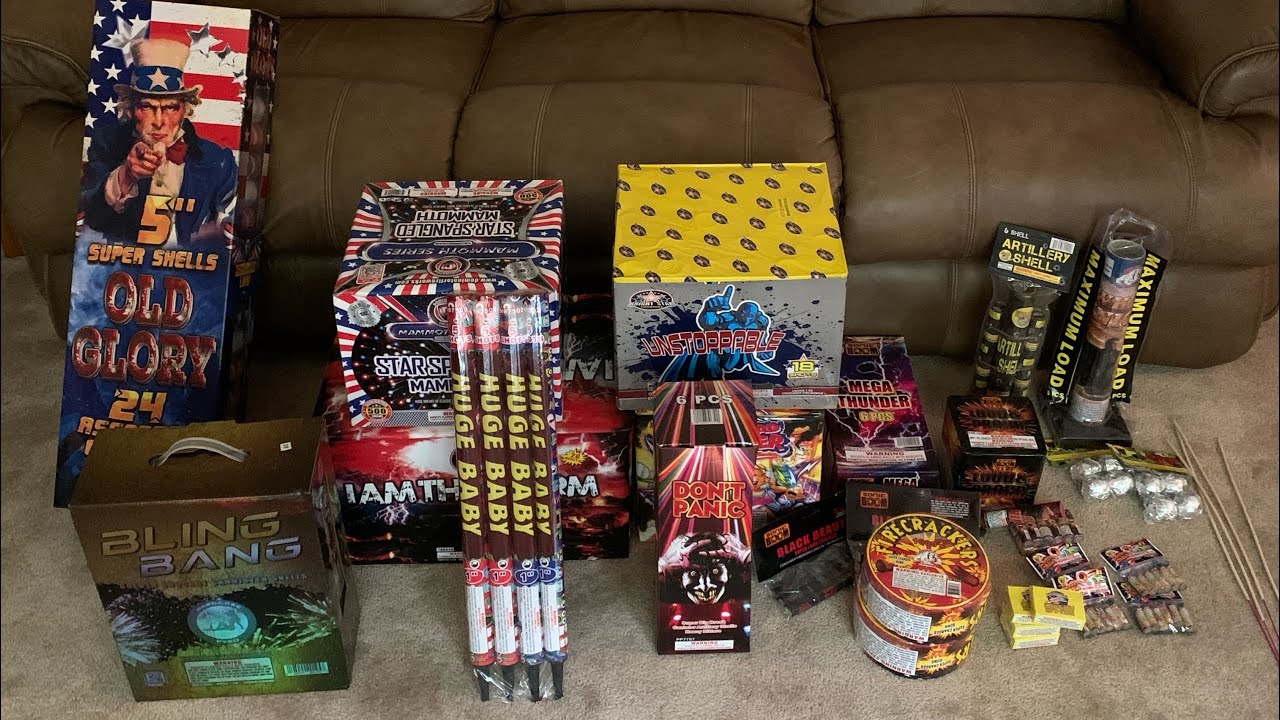 2020 firework stash! Nebraska fireworks! YouTube