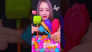 Sweet candy snacks p715#mukbang #canddy 
