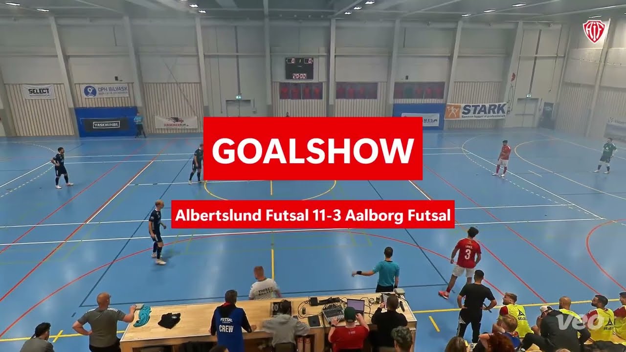 GOALSHOW - AIF Futsal 11-3 Aalborg Futsal Klub