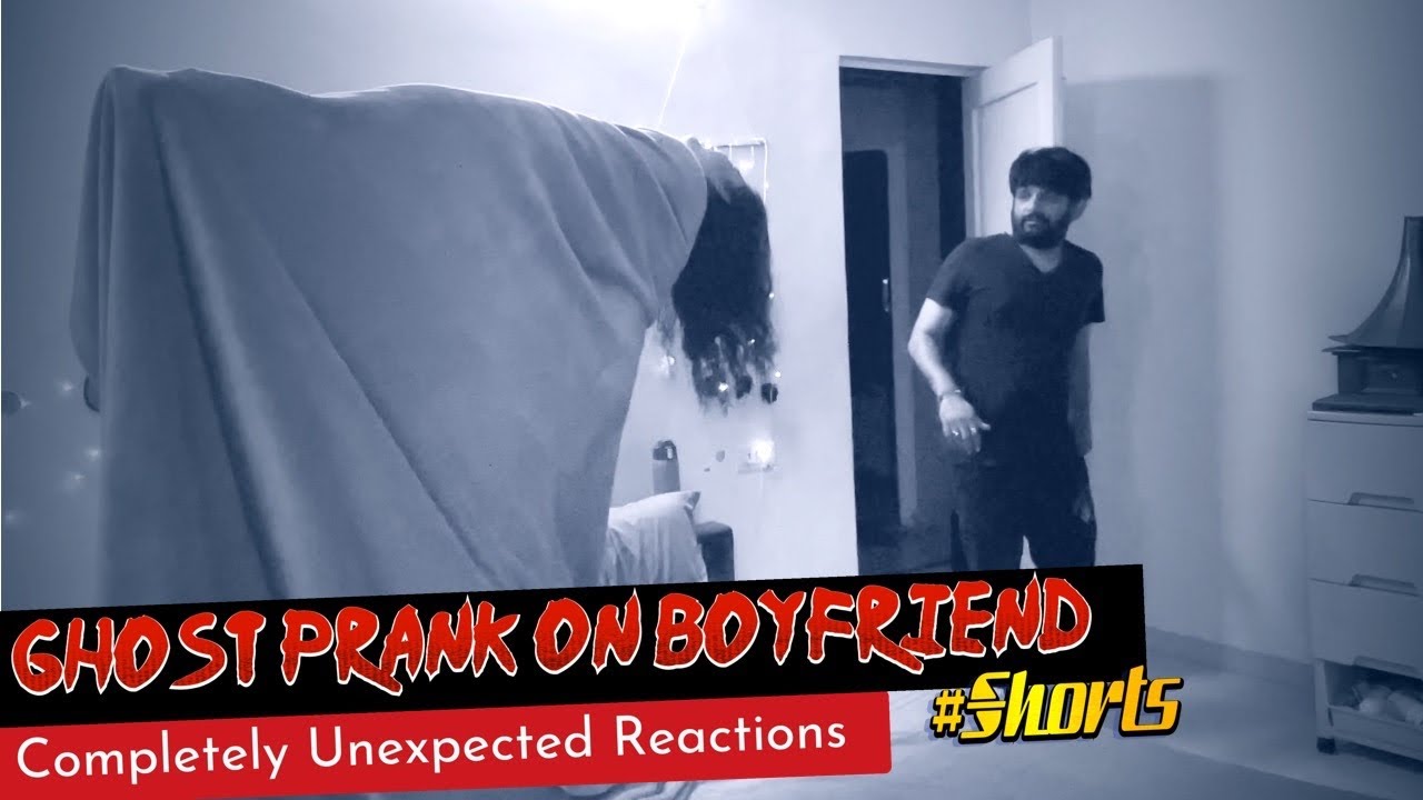 ghost prank on boyfriend