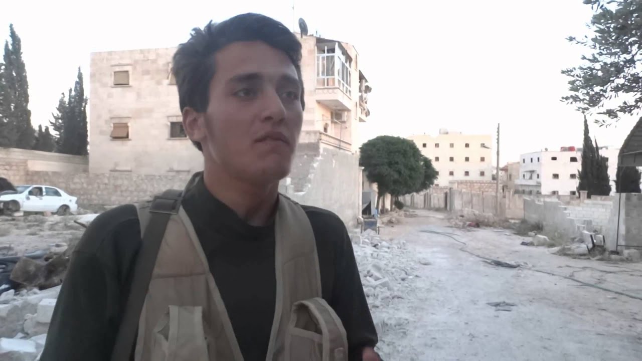 شام حلب حي الراشدين آراء بعض مقاتلي الجيش الحر بالانتخابات الرئاسية 18 5 2014