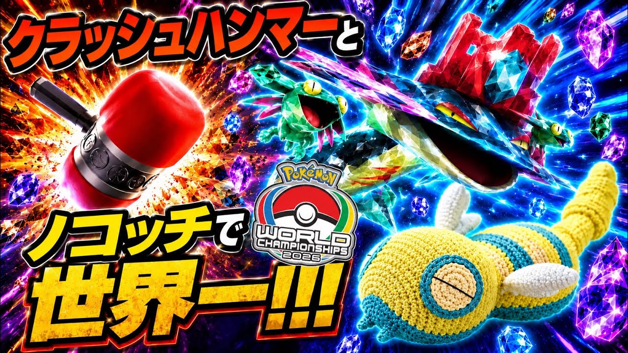 ポケカ / 対戦】 これが世界一のデッキだ!!! WCS2026優勝ドラパルト