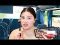 Asmr pov  la peste de lcole te maquille dans le bus