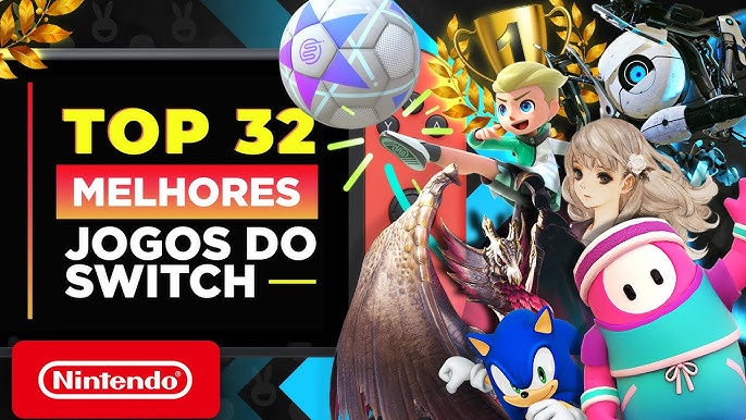 Top 31 - Os Melhores Jogos do Nintendo Switch do 1º Trimestre