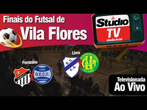 Finais do Campeonato Vilaflorense de Futsal | Ao Vivo | Studio TV