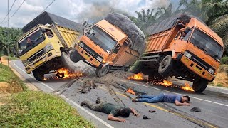 Sopir Bertaruh Nyawa || Detik-Detik Insiden Truck Yang Paling Menakutkan
