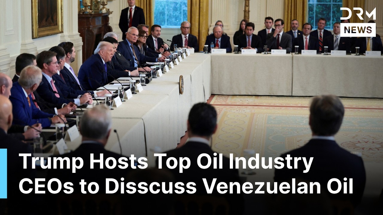 FULL MEETING: Trump Hosts Top Oil CEOs at WH Roundtable to Discuss Venezuelan Oil Strategy | AC1N