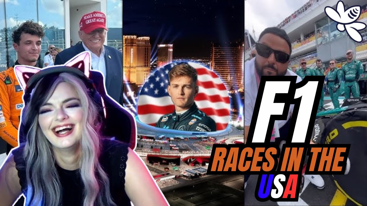 Reacting to When F1 Races in the USA | Girl React - YouTube