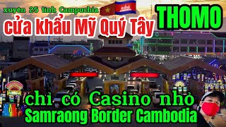 Crossing Cambodia-Vietnam Border on a Motorbike | Cambodia Travel Đi Và Xem