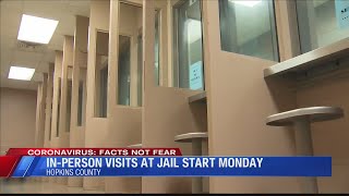 Visitation to resume at Hopkins County Jail