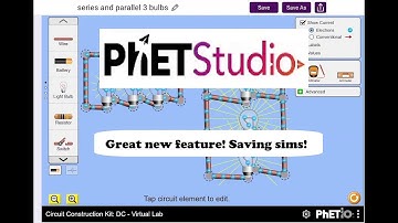 Great new PhET feature! PhET Studio! Watch to find out how you can save made sims! #phyiscs