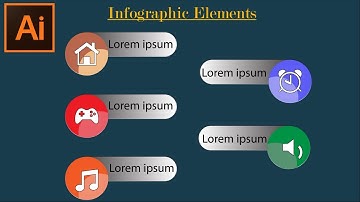 Adobe Illustrator CC Tutorials -- How to Create Info-graphic Elements