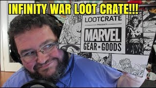 INFINITY WAR GOODIES! Marvel Gear + Goods Loot Crate June 2018!