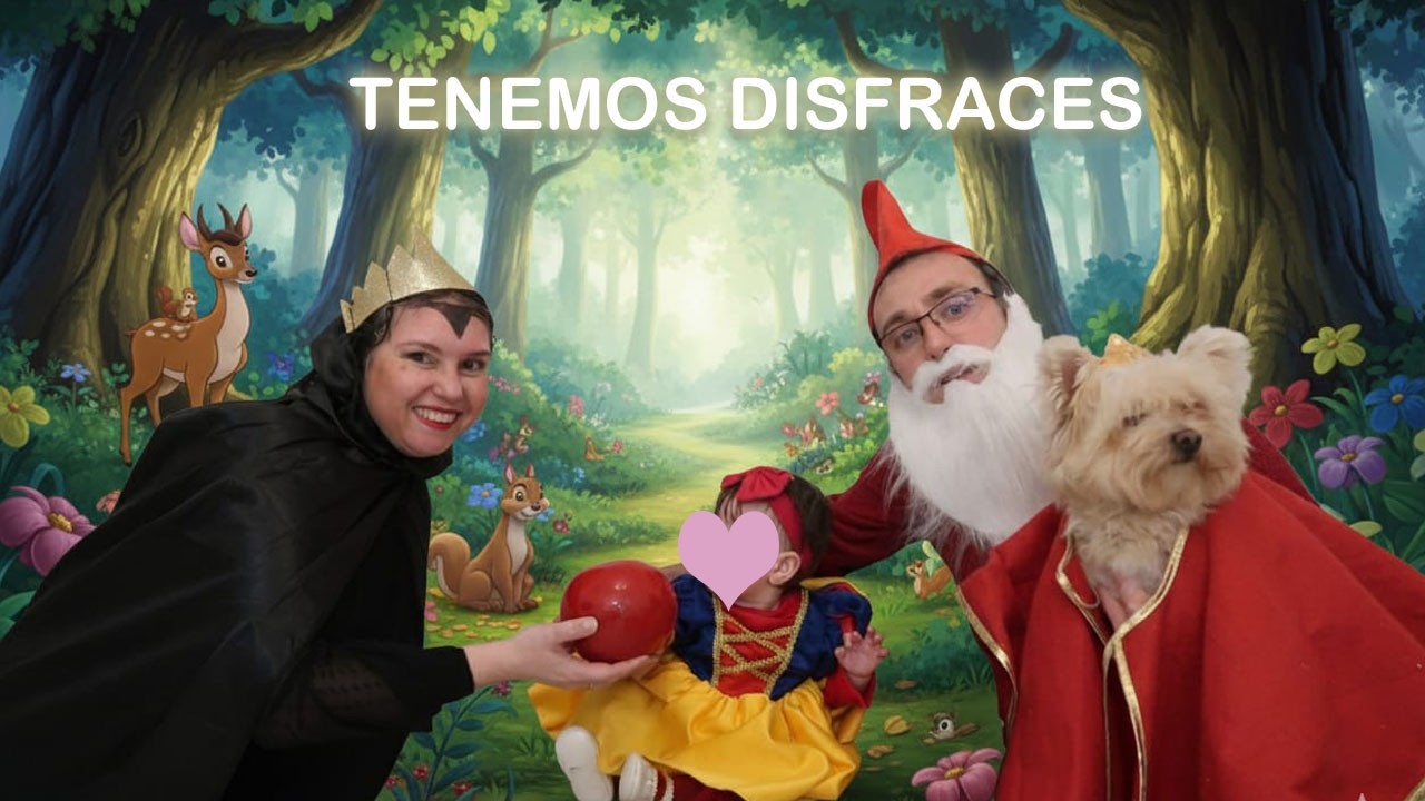 NOS HACEMOS LOS DISFRACES DE CARNAVAL